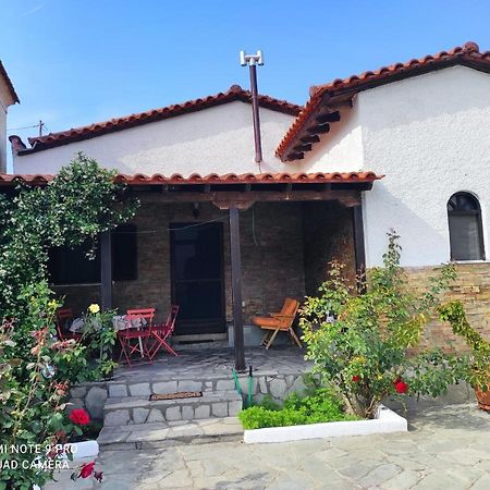 Villa Detached House In Sykia Esterno foto