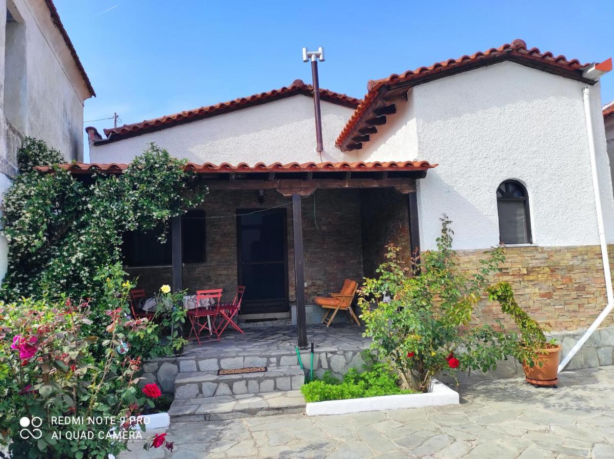 Villa Detached House In Sykia Esterno foto