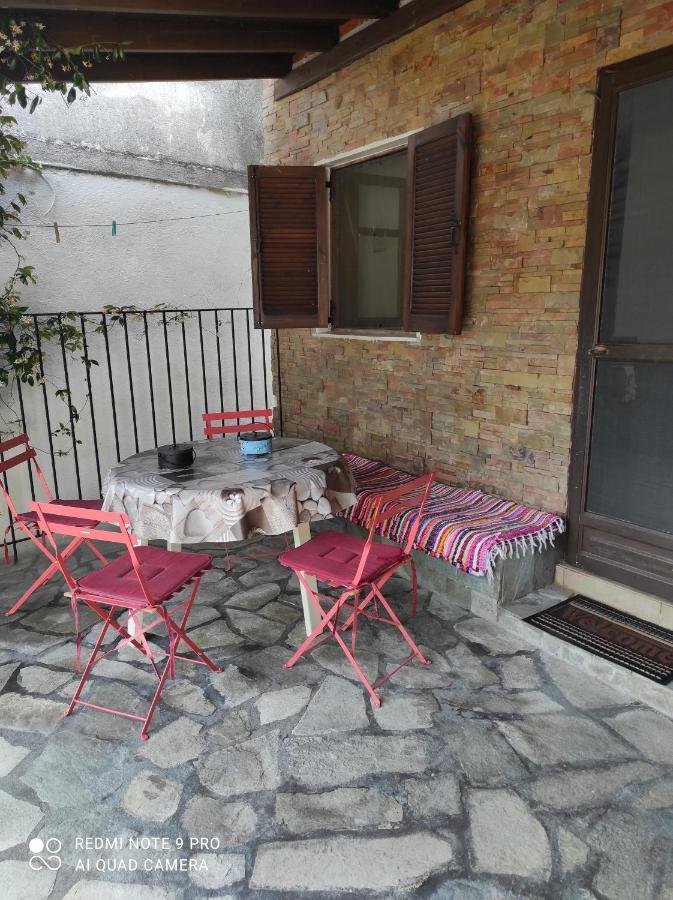 Villa Detached House In Sykia Esterno foto