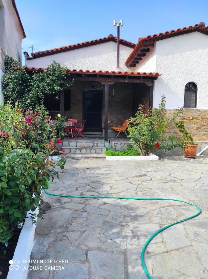 Villa Detached House In Sykia Esterno foto