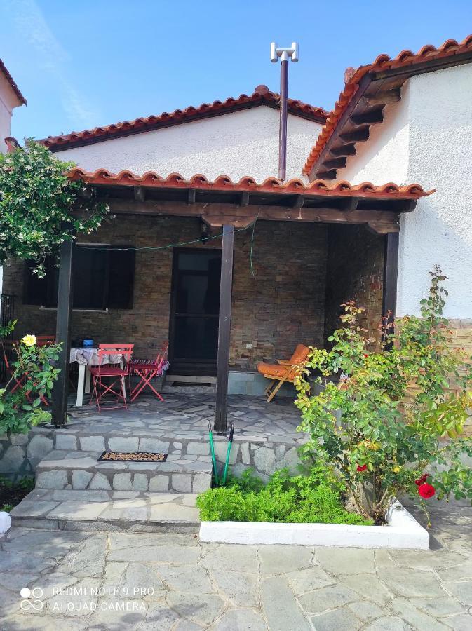 Villa Detached House In Sykia Esterno foto