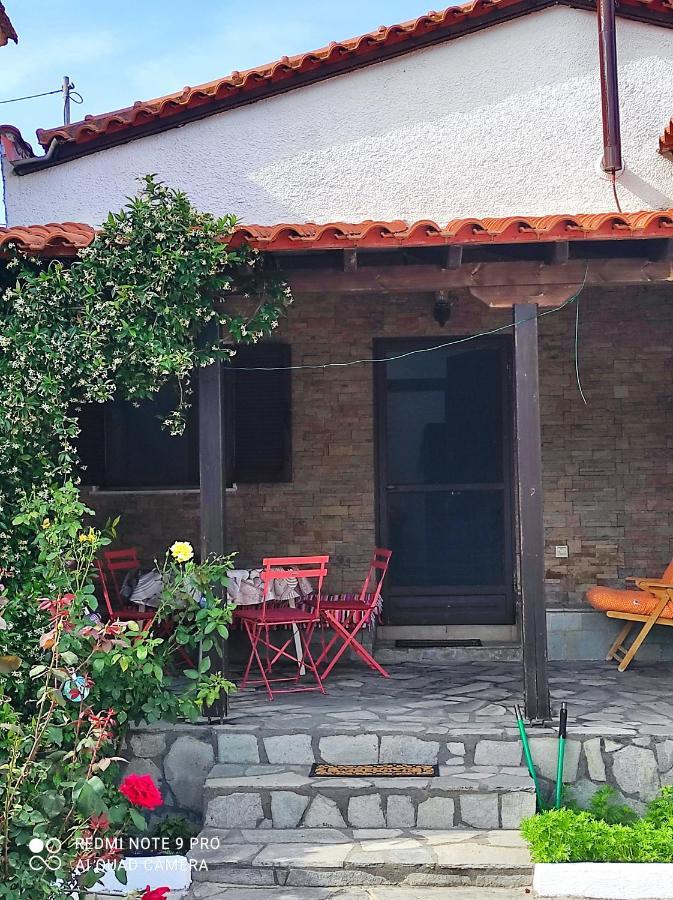 Villa Detached House In Sykia Esterno foto